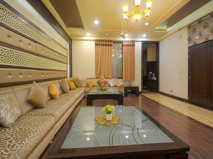 Living area, Krishan Kunj Vacation Home, Jaipur
