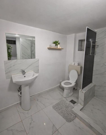 Bathroom 2, Pensiunea Pelican Relax Tulcea, Tulcea