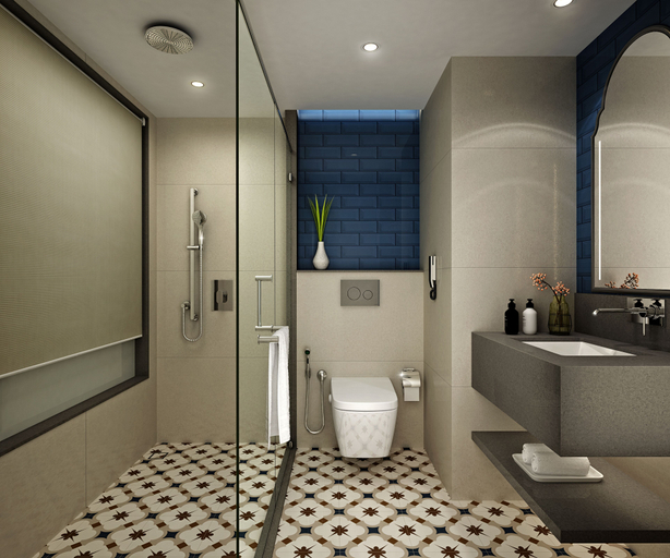 Bathroom 4, Meritas Auberge Calangute Goa, North Goa