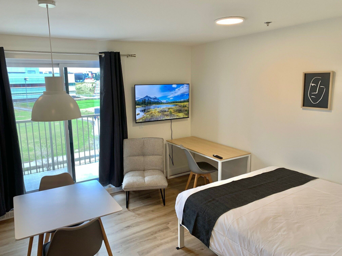 Bedroom 2, APPART-HOTEL L'UNI, Communauté-Urbaine-de-Québec