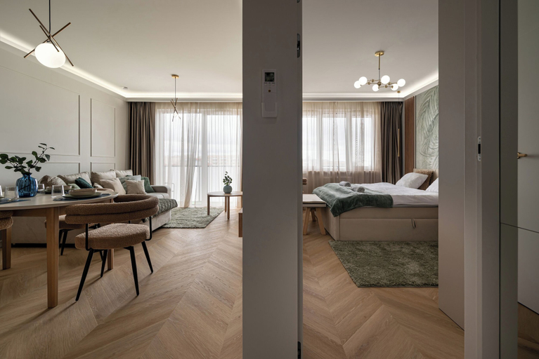 Bedroom 3, RentPlanet - Apartamenty Central Park, Środa Śląska