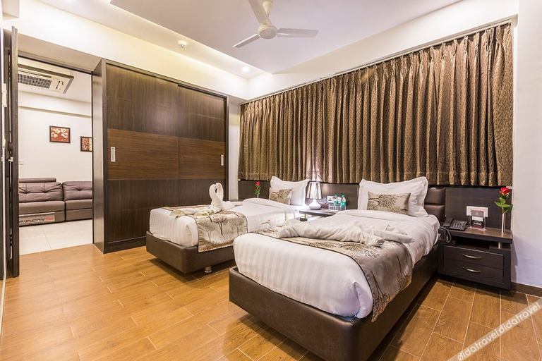 Bedroom, Prominent Corporate Residency, Gandhinagar