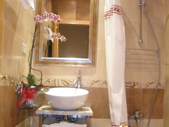 Bathroom 2, Hostal del Pez Azul, Madrid
