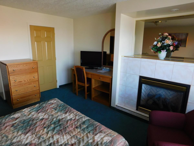 Bedroom 2, Western Budget Motel Leduc 3, Division No. 11