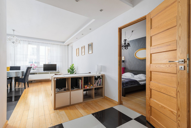 Living area 2, RentPlanet - Apartament Skoroszewska, Warsaw