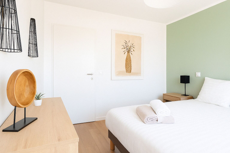 Bedroom 3, Zenao Appart'hôtels Wintzenheim, Haut-Rhin
