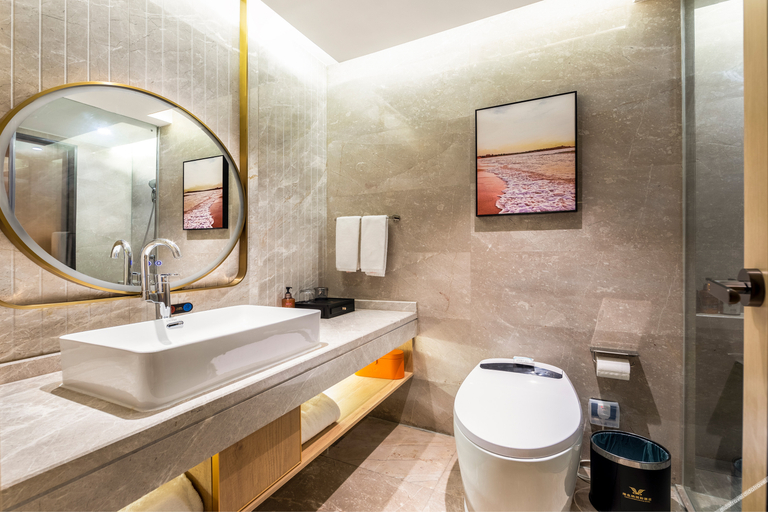 Bathroom 5, Vienna International Hotel (Yichun Wanzai Shop), Yichun