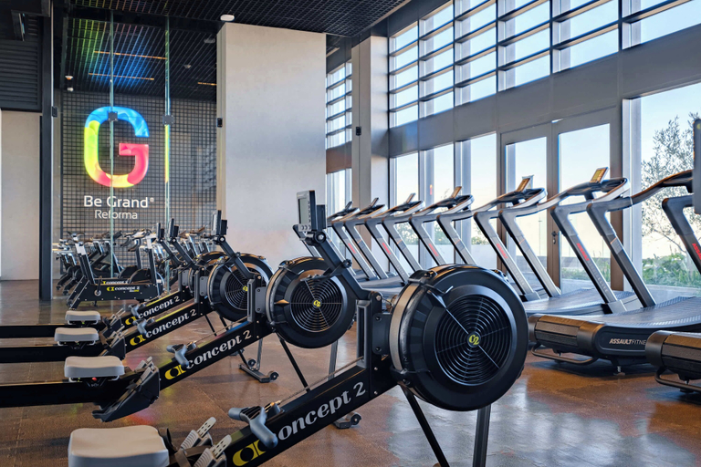 Fitness facility 4, Amazing 1 BR Condo in Reforma - Pool - Gym - King, Mexico City
