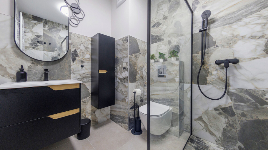 Bathroom 5, Apartamenty Sun&Snow Baltic Sun II, Nowy Dwór Gdański