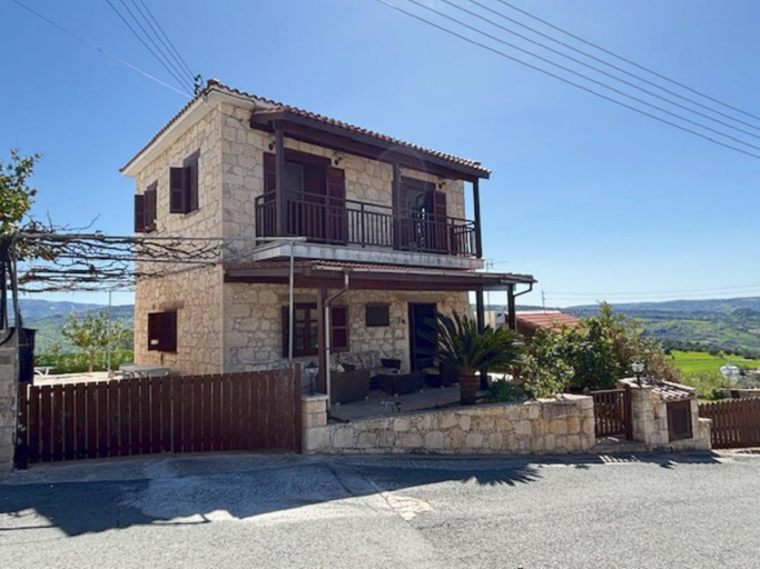 Exterior view 4, St Visianos stone house