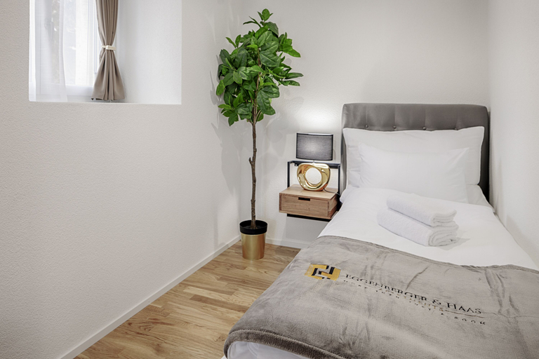 Bedroom 2, VISIMO Apartments St Georgen-Strasse St Gallen - Design City Nature, Sankt Gallen