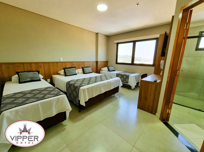 Bedroom 2, VIPPER Hotel, Aparecida