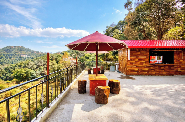 Rooftop terrace, Hotel Kaafal Homestay Mussoorie, Dehradun