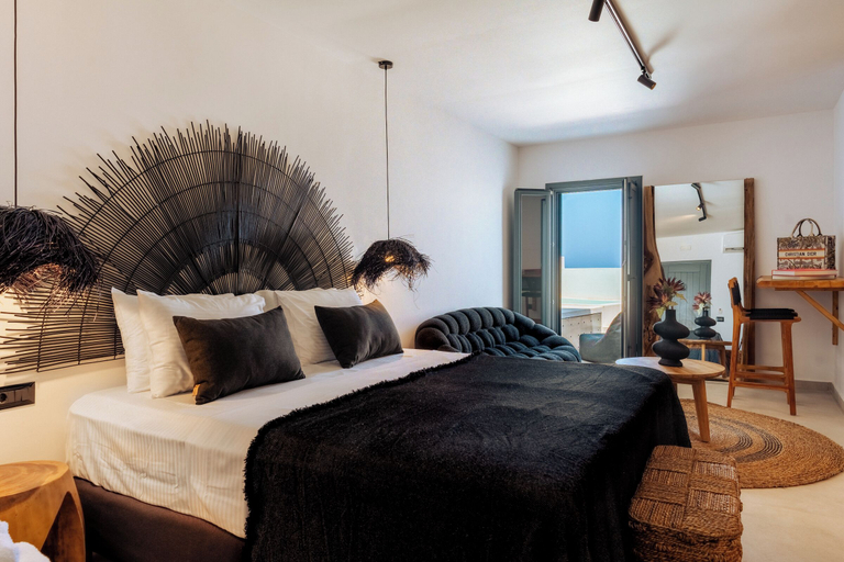 Bedroom 5, Anemos Imerovigli Suites, South Aegean
