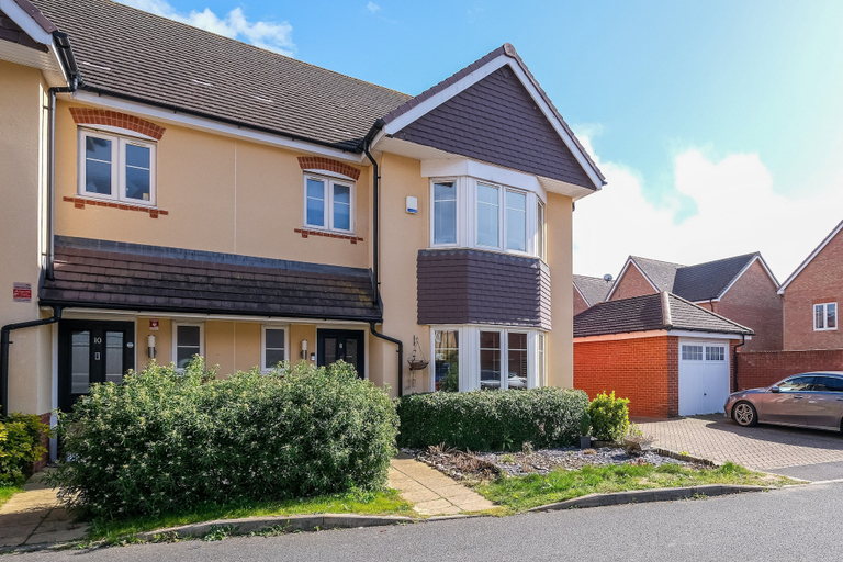 Front of property 2, Stylish 3 Bedroom Home with Garden, Slough