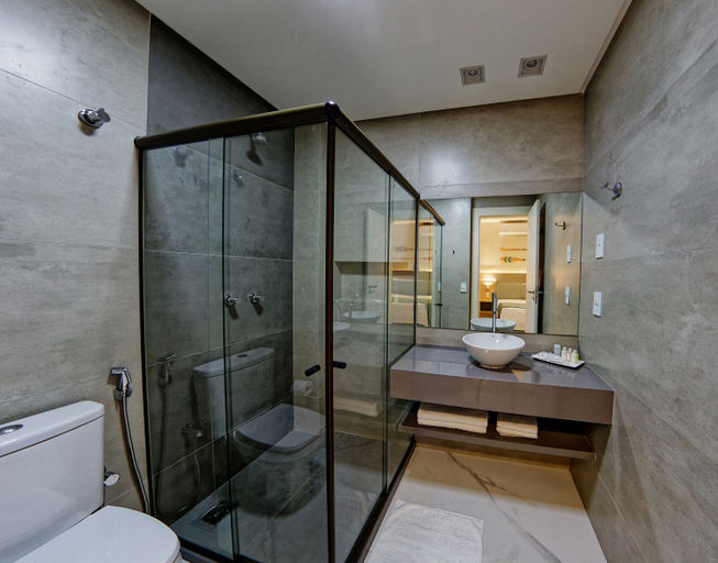 Bathroom 3, Gaeta Hotel, Guarapari