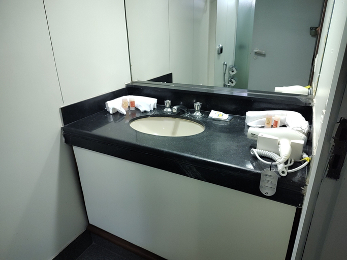 Bathroom, HOTEL OSCAR GOLD SAVASSI, Belo Horizonte