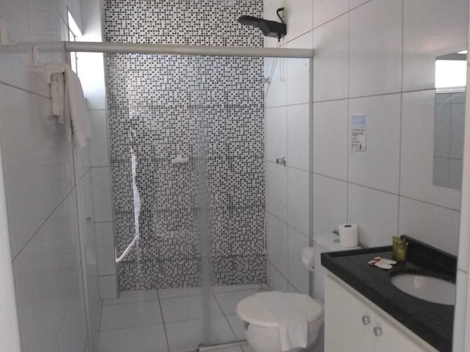 Bathroom, Hotel Dama Business Center, São Gonçalo do Amarante
