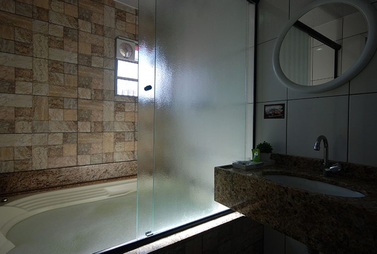 Bathroom 4, Adrenalina Motel e Hotel by Rede Lina - Arena Corinthians, São Paulo