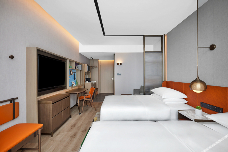 Bedroom 2, Home2 Suites by Hilton Foshan Jiujiang, Foshan