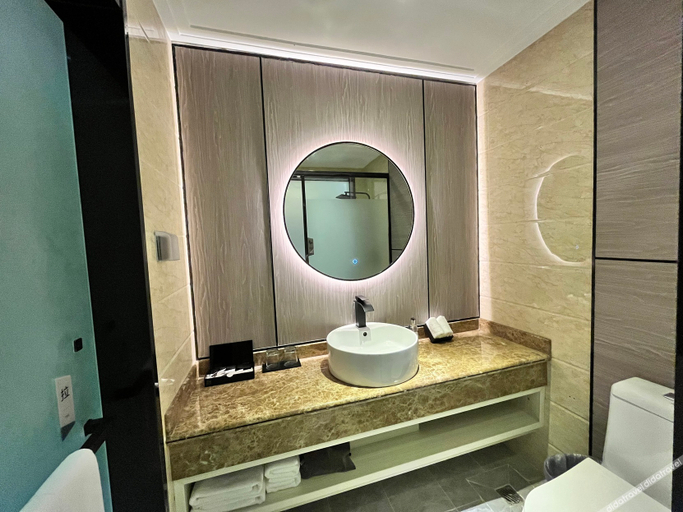 Bathroom 3, Borrman Hotel Wanning Wenming Road High-speed Railway Station, Hainan