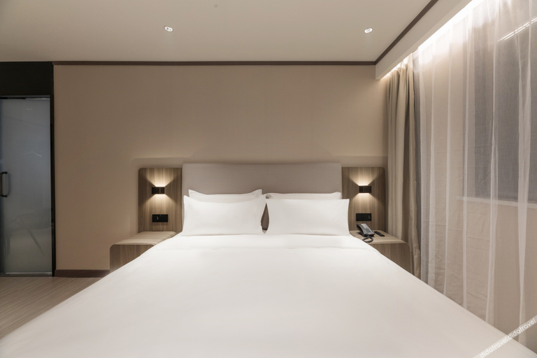 Bedroom 2, Hanting Hotel Zhangjiagang Middle Changjiang Road, Suzhou