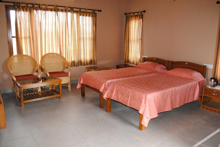 Bedroom 2, Hampi Heritage and Wilderness Resort - Junglelodges, Bellary