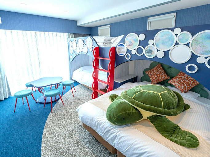 Bedroom 3, La'gent Hotel Okinawa Chatan Hotel and Hostel, Chatan