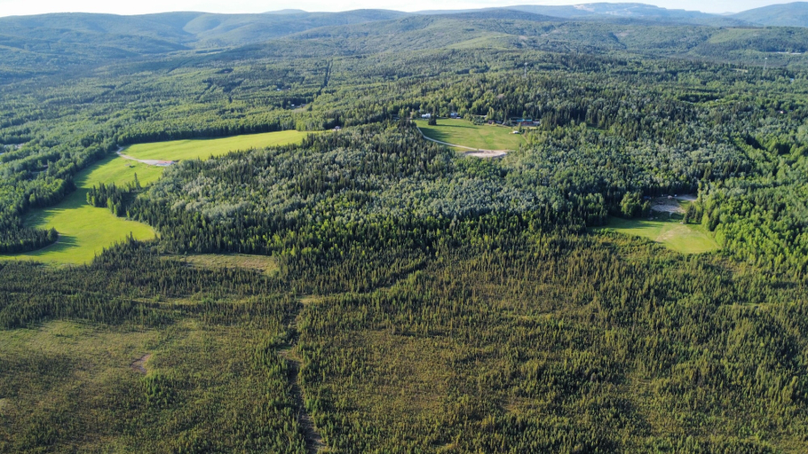 Aerial view, A Taste of Alaska Lodge, Fairbanks North Star
