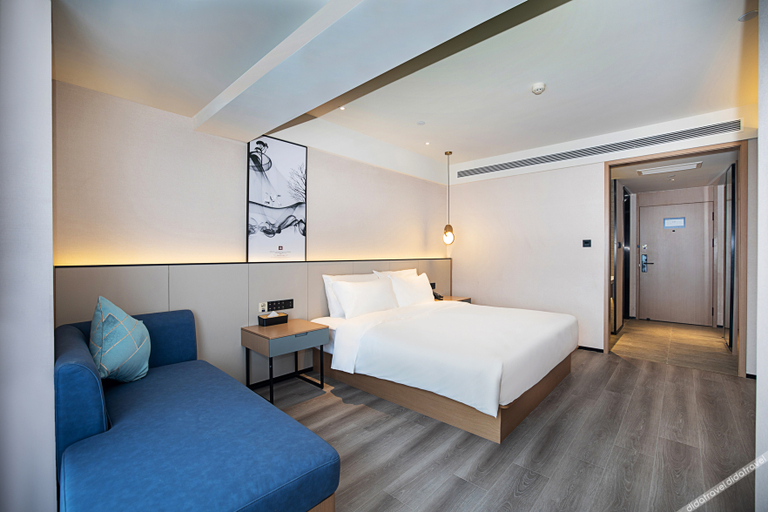 Bedroom 2, Starway Hotel Zhengzhou High-Tech Wanda, Zhengzhou