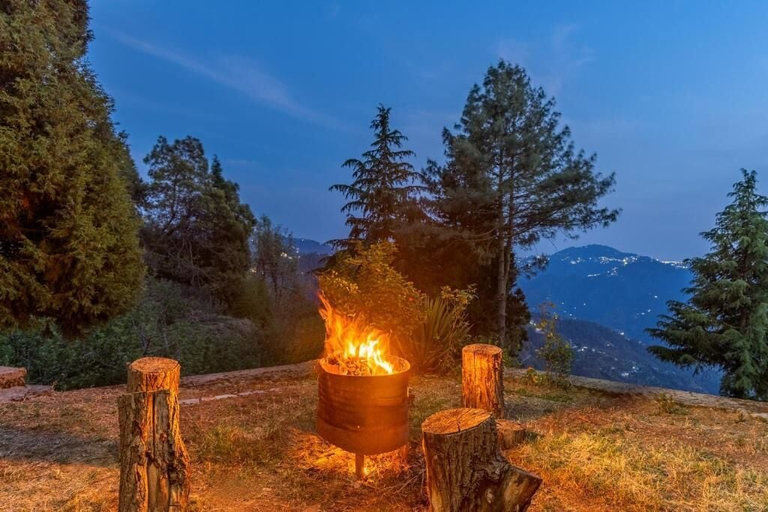 Property grounds, Alaya Stays Hill Top Farmstead 3 BHK, Shimla