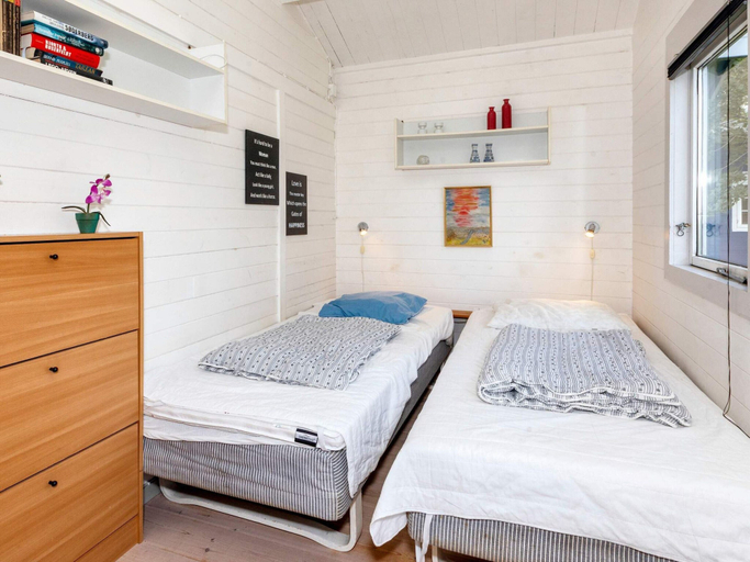 Bedroom 2, 4 Star Holiday Home in Hadsund, Mariagerfjord