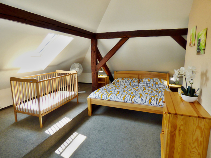 Bedroom 2, Villa Harmony, Český Krumlov