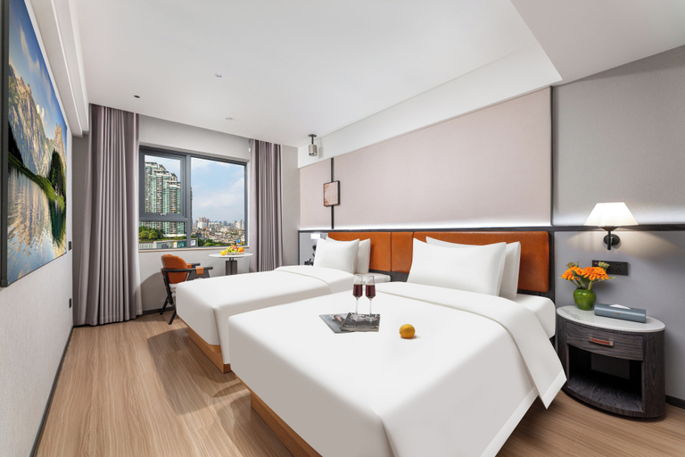 Bedroom 2, Dingshe Hotel, Guangzhou