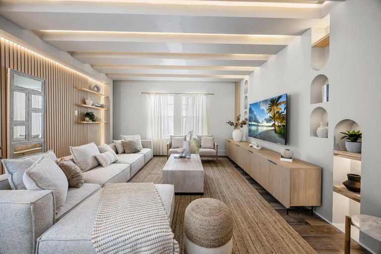 Room 5, Santa Rosa Villa Modern Boho Family Fun, Walton