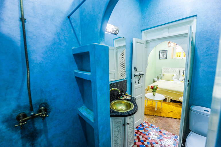 Bathroom 4, Riad Milouda, Marrakech