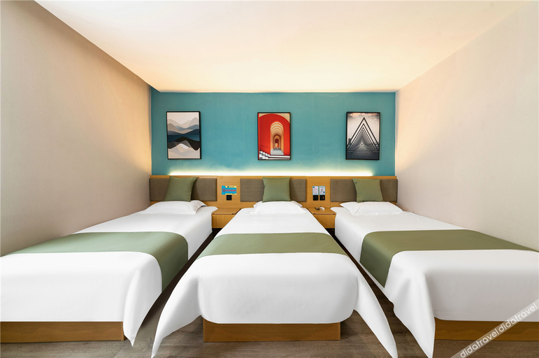 Bedroom 2, Tuke Shanglin Hotel (Heroshan Road Branch), Jinan