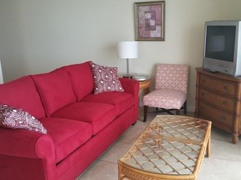 Living Area 1, Boca Ciega Resort, Pinellas