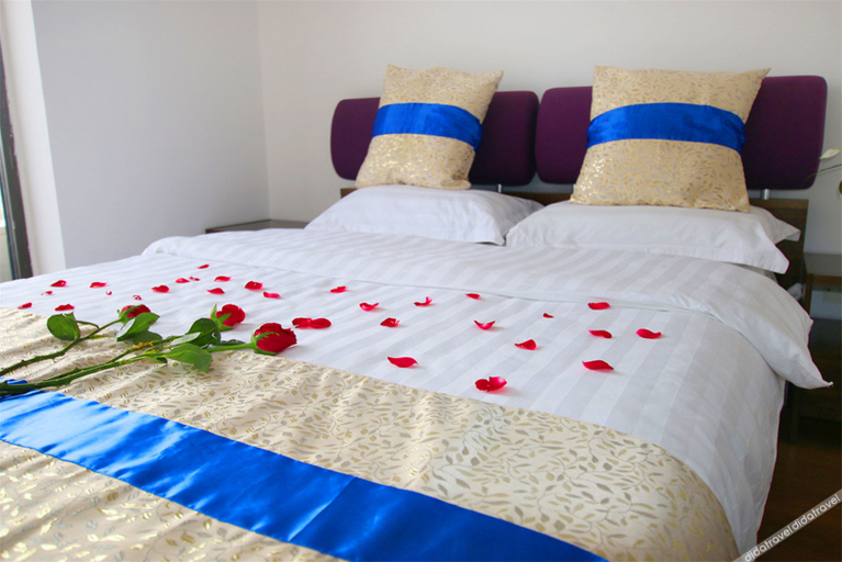 Bedroom 3, Ziyouhai Holiday Seaview Apartment, Huludao