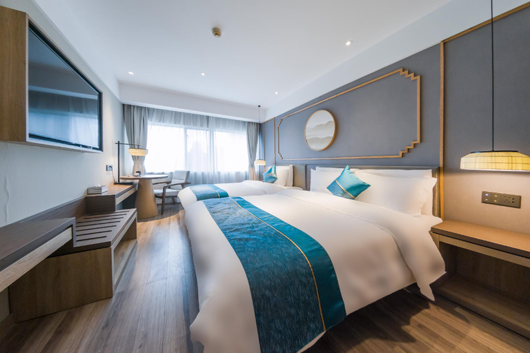 Bedroom 2, Fairyland Hotel - Kunming Nanping Pedestrian Street Store, Kunming