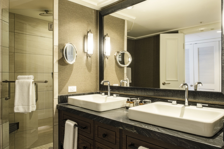Bathroom 4, Fairmont Chateau Whistler Gold Experience, Squamish-Lillooet