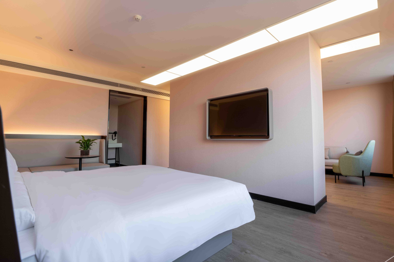 Bedroom 2, Hanting Hotel Taiyuan Qingxu Zilin Road, Taiyuan
