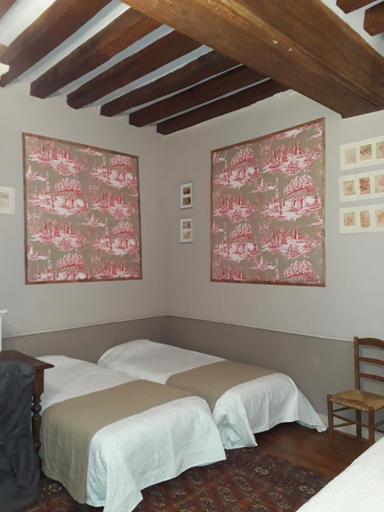 Bedroom 5, Manoir de Rouessé, Mayenne
