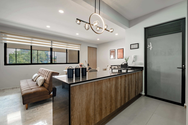 Lobby, Amazing 2BR Apt in Roma Norte - Yoga Room, Mexico City