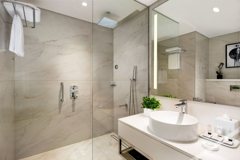 Bathroom, Millennium Place Mirdif Apartment, Dubai