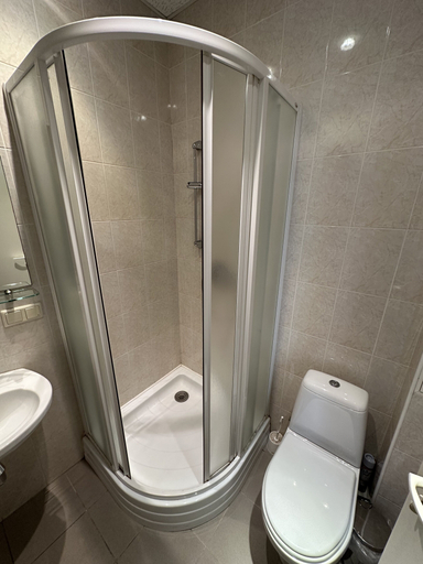 Bathroom 4, Unimars Hotel Riga, Riga