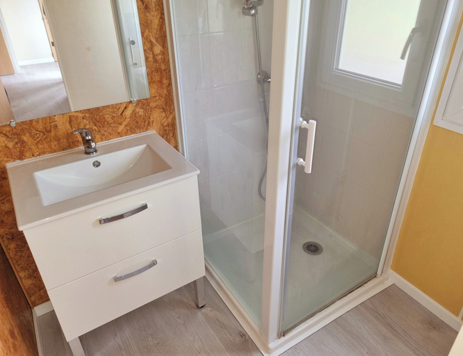 Bathroom, Camping de Ferrières, Loiret