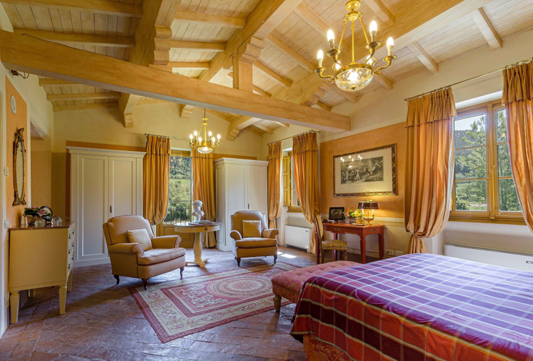 Bedroom 2, Coselli 's Collection. Luxury Villas Rental, Lucca