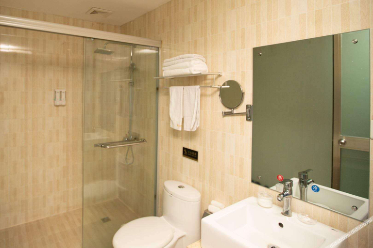 Bathroom 3, Qinghua Business Hotel, Xuancheng