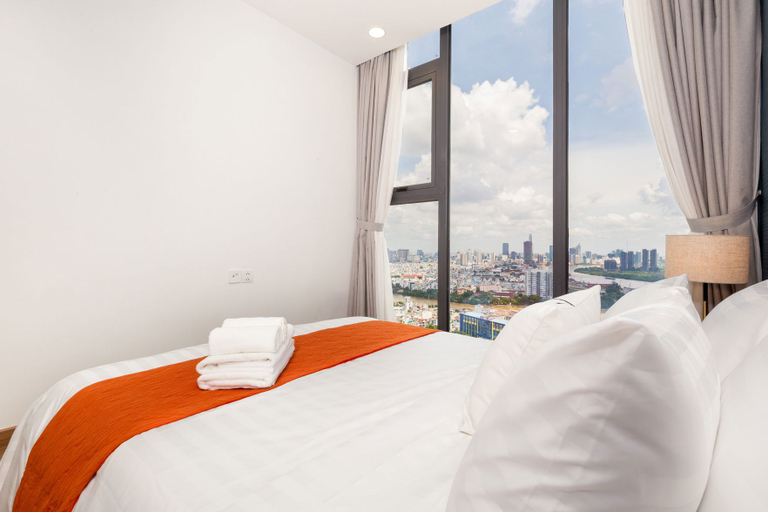 Bedroom 3, Eco Green Saigon - Free Gym & Netflix & Pool, District 7